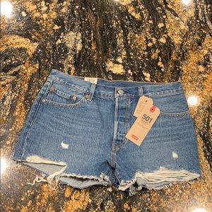 Levi's 501 Mid Rise Shorts